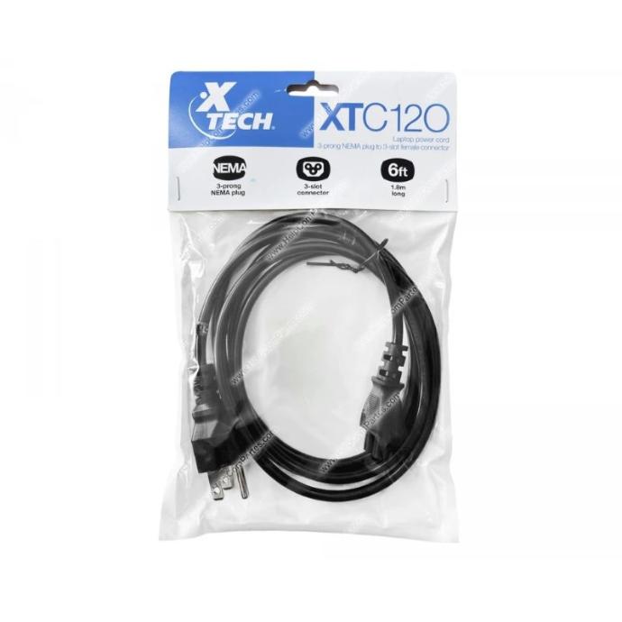 CABLE DE PODER 
DE 2 PUNTOS
XTECH
XTC-120