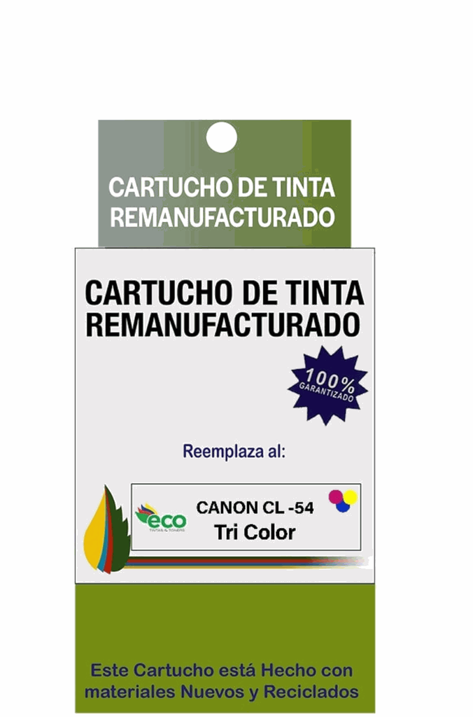 Cartucho De Tinta Remanufacturado Tricolor  Canon PG-41