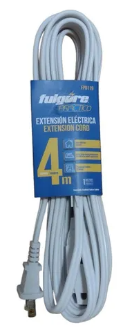Extensión eléctrica de 4 metros