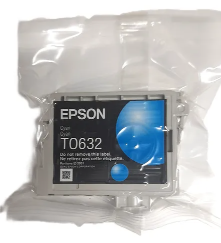 Cartucho de tinta Cian Original EPSON T0632