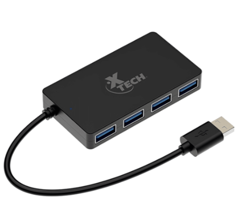 XTECH XTC-391 UN
HUB USB 3.0 DE 4
PUERTOS